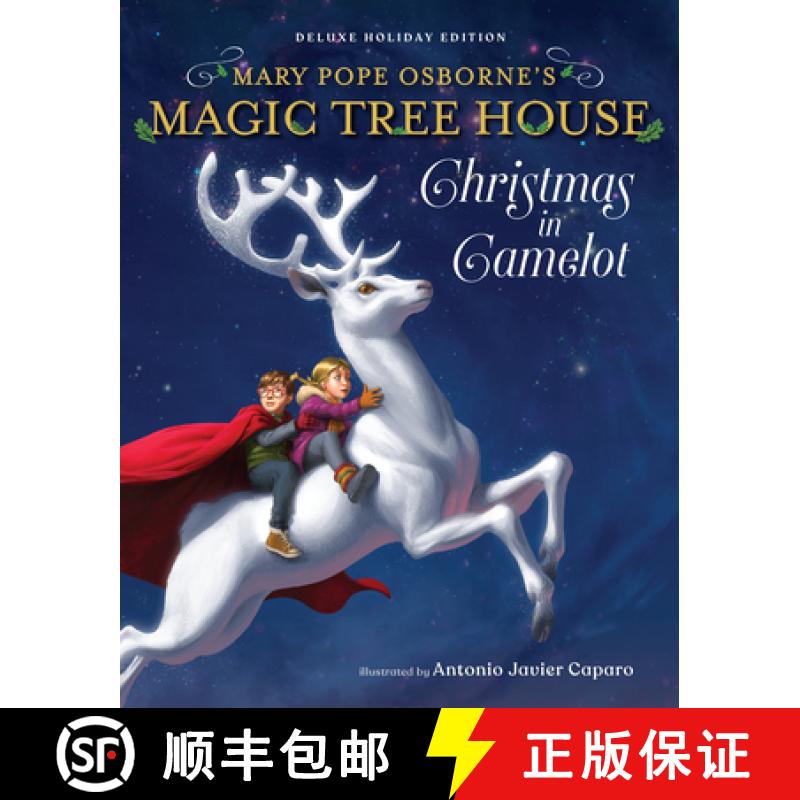 【3-4周达】Magic Tree House Deluxe Holiday Edition: Christmas in Camelot [9781984895202]