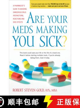【3-4周达】Are Your Meds Making You Sick?: A Pharmacist's Guide to Avoiding Dangerous Drug Interactio... [9781630266646]
