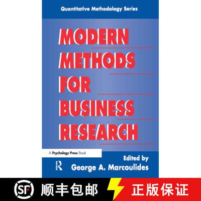 【3-4周达】Modern Methods for Business Research [9780805826777]