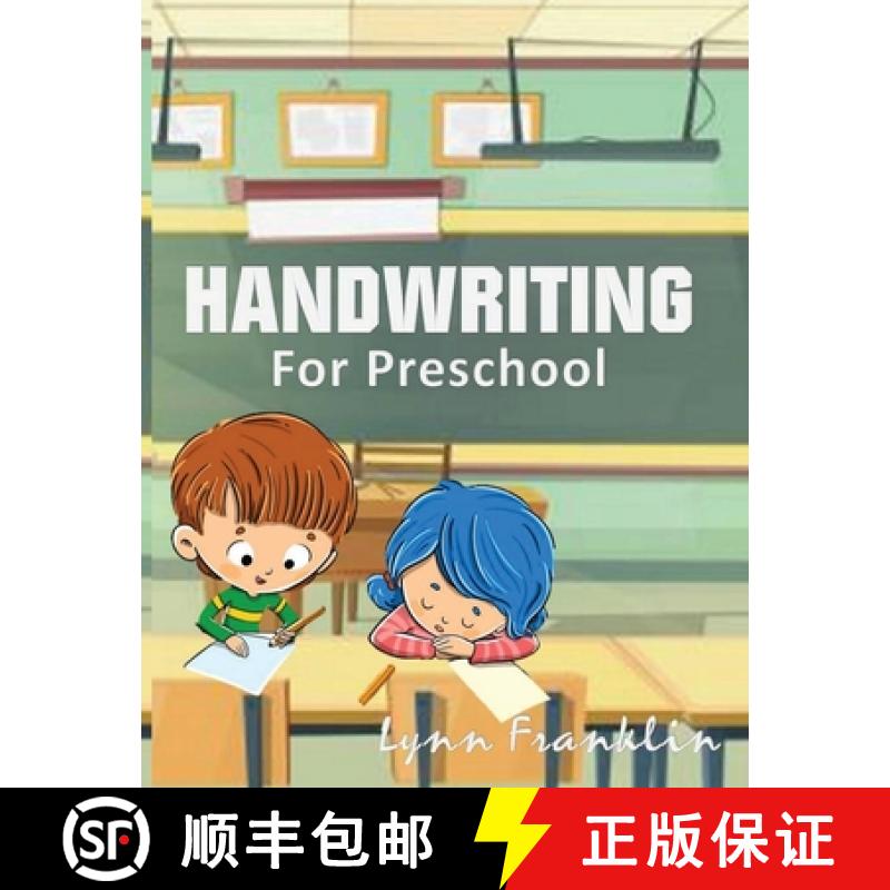 【3-4周达】Handwriting for Preschool: Handwriting Practice Books for Kids [9781952524714]
