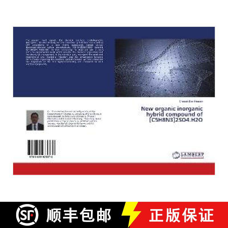 预订 New organic inorganic hybrid compound of [C5H8N3]2SO4.H2O [9783659975370]