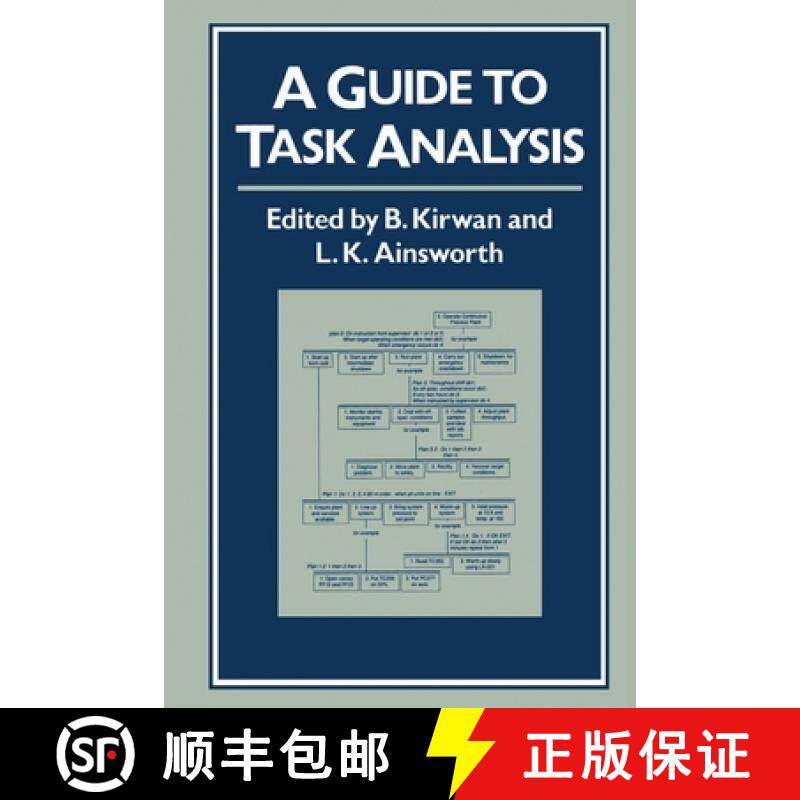 【3-4周达】A Guide To Task Analysis: The Task Analysis Working Group [9780748400584]