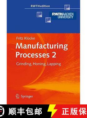 【3-4周达】Manufacturing Processes 2 : Grinding, Honing, Lapping [9783540922582]