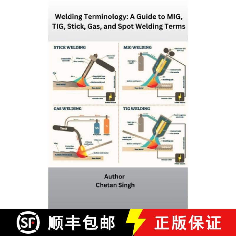 【3-4周达】Welding Terminology: A Guide to MIG, TIG, Stick, Gas, and Spot Welding Terms [9798227800855]