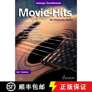 Movie 9783795722098 book. for 3周达 classical Hits Tune popular guitar. songs