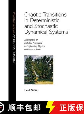 现货 确定性和随机性的动力系统中的混沌转换 Chaotic Transitions in Deterministic and Stochastic Dynamic... [9780691144344]