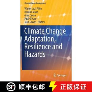 Adaptation Hazards 9783319398792 Change and Climate 4周達 Resilience