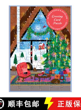 【3-4周达】Joy Laforme Cozy Cabin Greeting Card Puzzle [9780735382817]