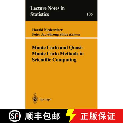 【3-4周达】Monte Carlo and Quasi-Monte Carlo Methods in Scientific Computing: Proceedings of a confer... [9780387945774]