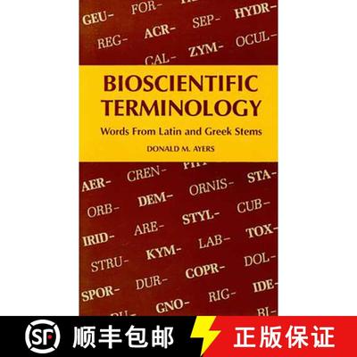 【3-4周达】Bioscientific Terminology: Words from Latin and Greek Stems [9780816503056]