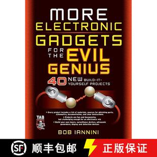 【3-4周达】More Electronic Gadgets for the Evil Genius: 40 New Build-It-Yourself Projects [9780071459051]