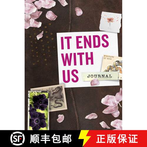 【3-4周达】精装 It Ends with Us: Naked Truths Journal (Movie Tie-In) [9781507223277]