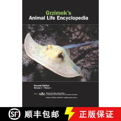 预订 精装 Grzimek's Animal Life Encyclopedia, Volumes 4-5: Fishes (Edition: 2) [9780787665722]