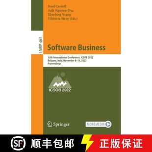 November 4周达 13th Business Conference Italy Bolzano Software 2022 ICSOB 9783031207051 ... International