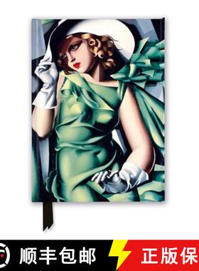 【3-4周达】Tamara de Lempicka: Young Lady with Gloves, 1930 (Foiled Journal) [9781839642937]