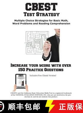 【3-4周达】CBEST Test Strategy!  Winning Multiple Choice Strategies for the California Basic Educatio... [9781772450606]