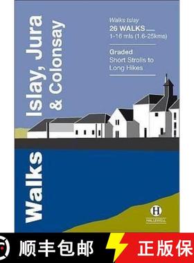 【3-4周达】Walks Islay, Jura & Colonsay [9781872405650]