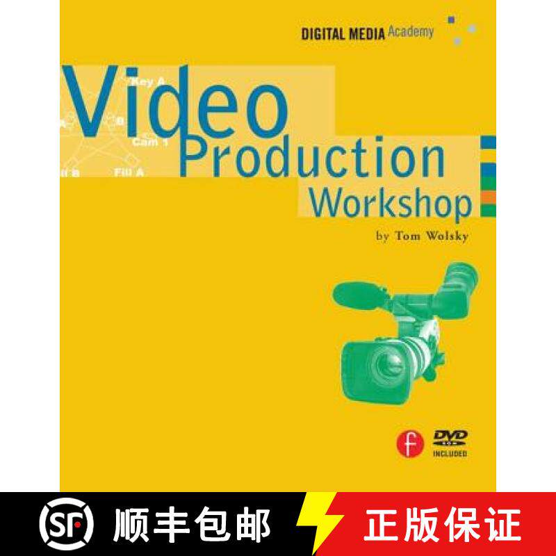 【3-4周达】Video Production Workshop: Dma Series [With DVD] [9781578202683]