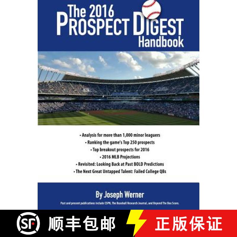 【3-4周达】The 2016 Prospect Digest Handbook [9780692640173]