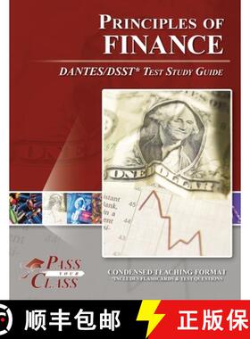 【3-4周达】Principles of Finance DANTES/DSST Test Study Guide [9798890061027]