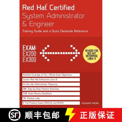 【3-4周达】Red Hat (R) Certified System Administrator & Engineer (Rhcsa and Rhce): Training Guide and... [9781467549400]