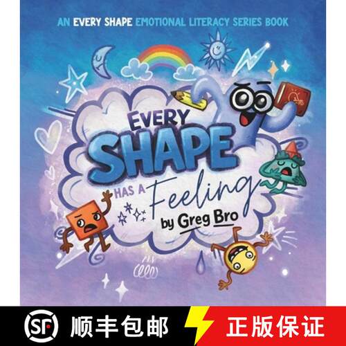 【3-4周达】Every Shape Has a Feeling: A story about emotions [9798994337547]