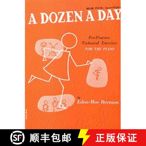 【3-4周达】A Dozen a Day: Lower Higher Bk. 4 [9780711960459]