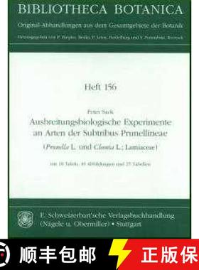 预订 Ausbreitungsbiologische Experimente an Arten der Subtribus Prunellineae (Prunella L. und Cleonia... [9783510480272]