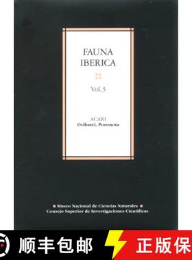 预订 Fauna Ibérica, Volume 3: Acari: Oribatei: Poronota [9788400073350]