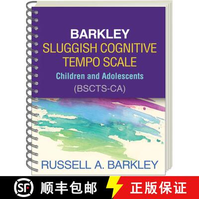 【3-4周达】Barkley Sluggish Cognitive Tempo Scale--Children and Adolescents (BSCTS-CA), (Wire-Bound P... [9781462535187]