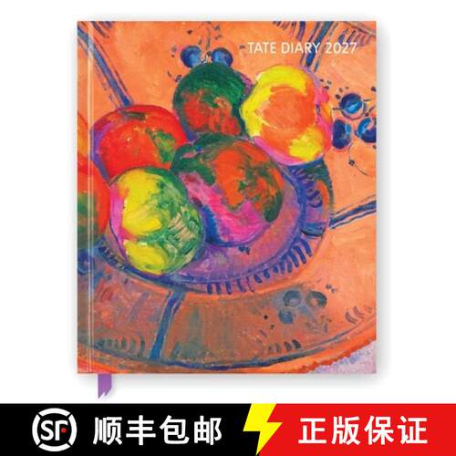【3-4周达】Tate 2027 Desk Diary Planner - Week to View, Illustrated Throughout [9781806941711]