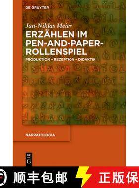 预订 Erzählen Im Pen-And-Paper-Rollenspiel: Produktion - Rezeption - Didaktik [9783110788945]
