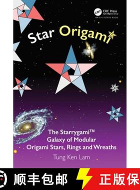 【3-4周达】Star Origami: The Starrygami (TM) Galaxy of Modular Origami Stars, Rings and Wreaths [9781032022338]