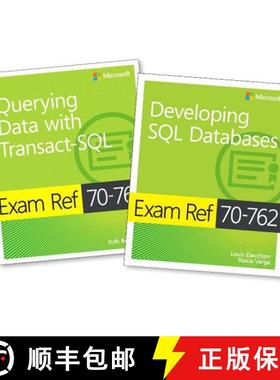 【3-4周达】MCSA SQL Server 2016 Database Development Exam Ref 2-Pack: Exam Refs 70-761 and 70-762 [9781509303656]
