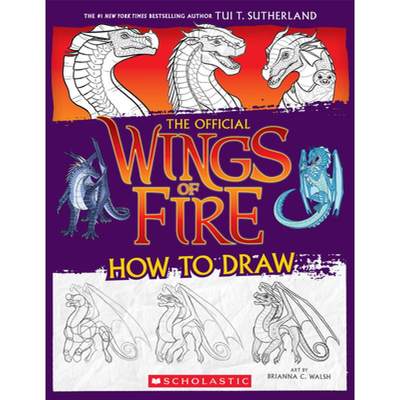 【4周达】Wings of Fire: The Official How to Draw [9781339013985]