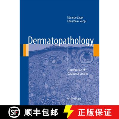【3-4周达】精装 Dermatopathology: Classification of Cutaneous Lesions [9781447128939]