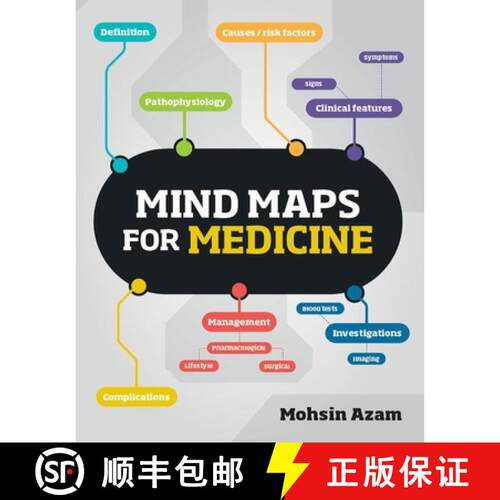 【3-4周达】Mind Maps for Medicine [9781911510369]