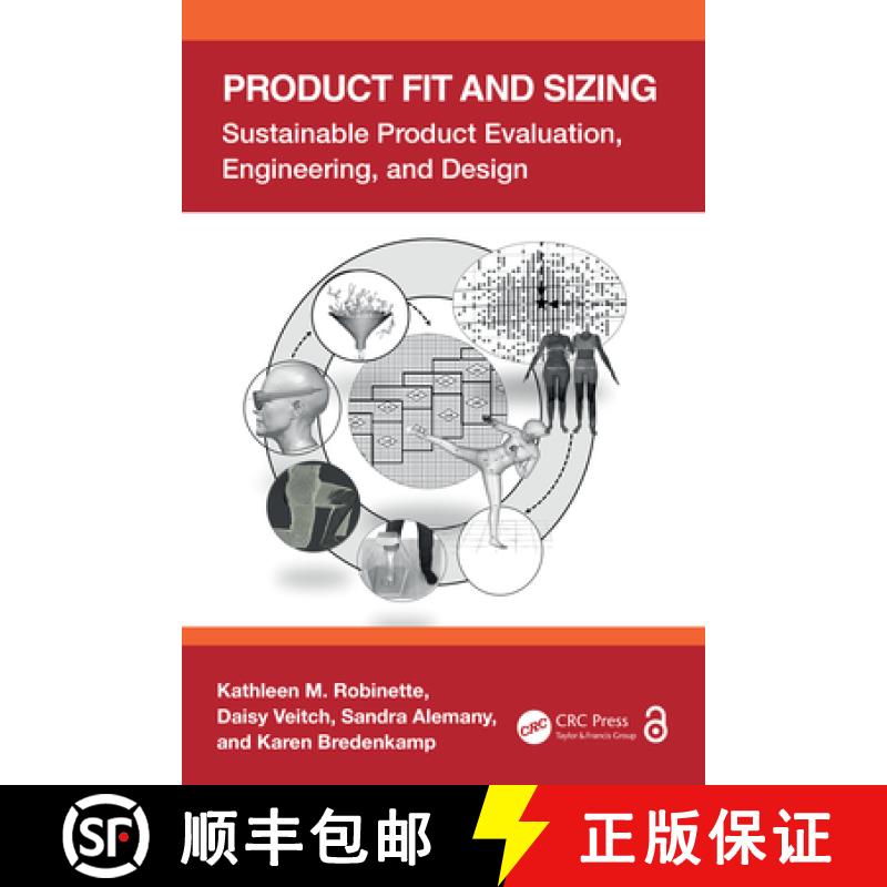 【3-4周达】Product Fit and Sizing: Sustainable Product Evaluation, Engineering, and Design [9781032491189]