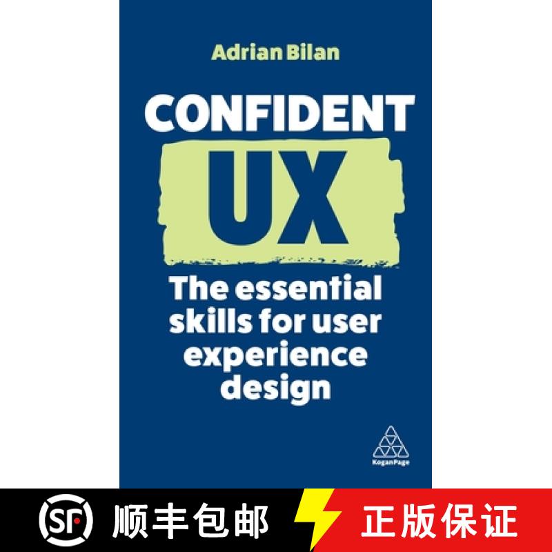 【3-4周达】Confident UX: The Essential Skills for User Experience Design [9781398613010]