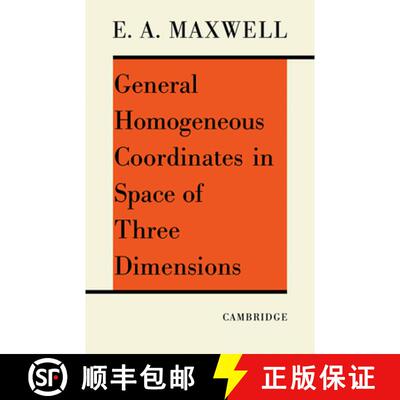 【3-4周达】General Homogeneous Co-Ordinates in Space of Three Dimensions [9780521092289]