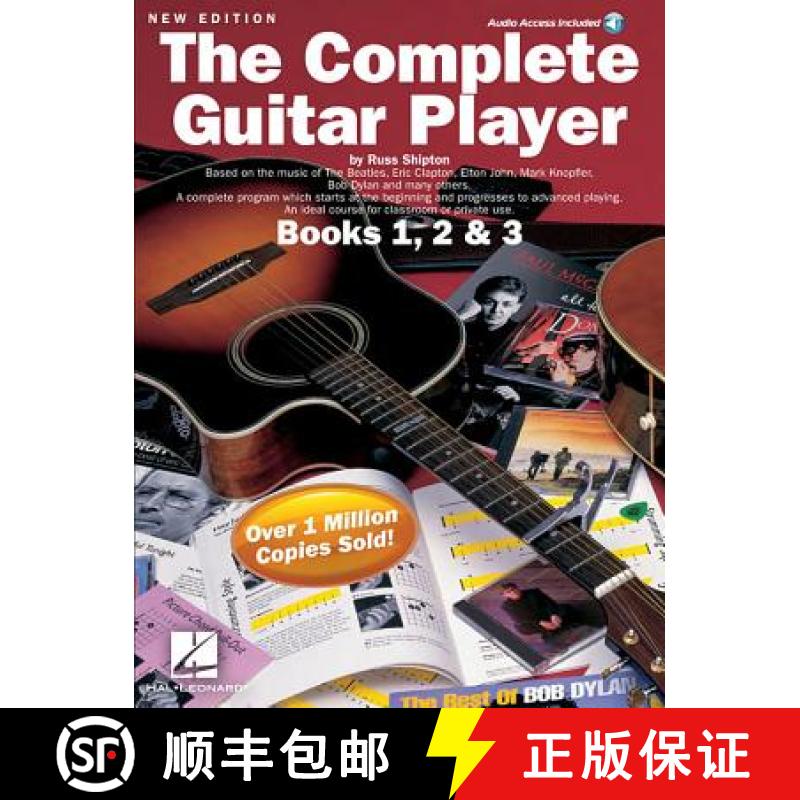 【3-4周达】The Complete Guitar Player Books 1, 2 & 3 Omnibus Edition - Book/Online Audio [9780825619366]