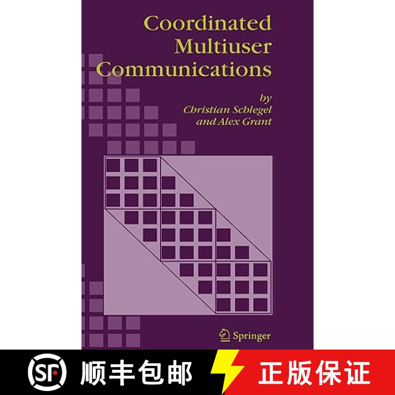 【3-4周达】Coordinated Multiuser Communications [9781402040740]