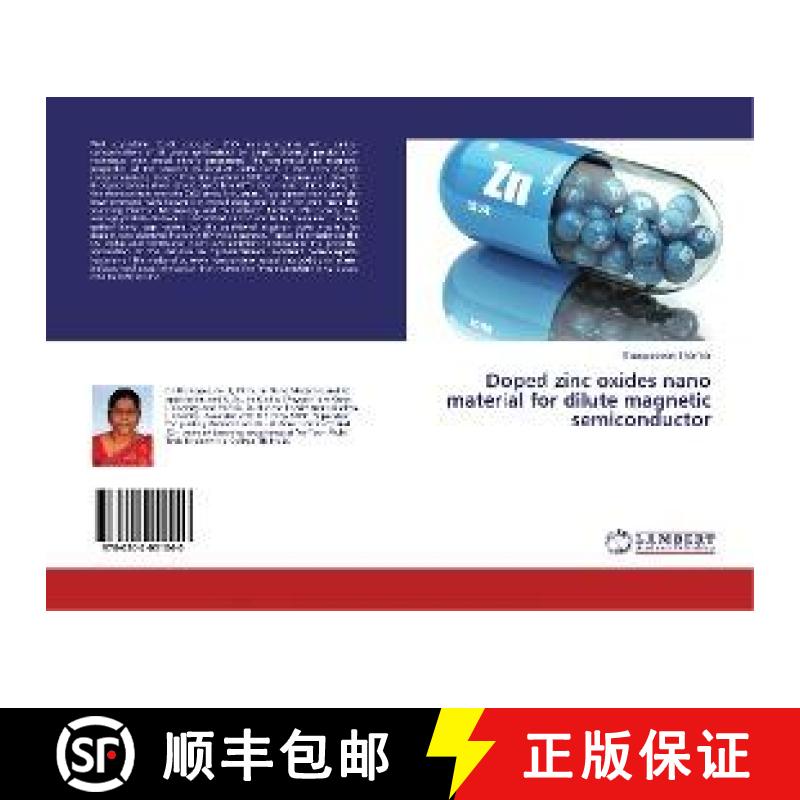 预订 Doped zinc oxides nano material for dilute magnetic semiconductor [9786202051040]