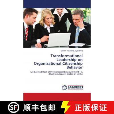 预订 Transformational Leadership on Organizational Citizenship Behavior [9786138339281]