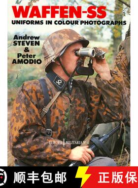 【3-4周达】Waffen-SS Uniforms in Color Photographs: Europa Militaria Series #6 [9781861264596]