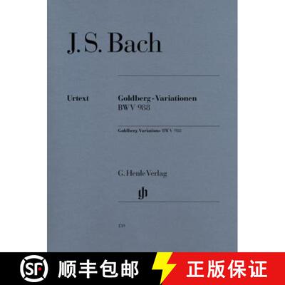 【3-4周达】J S BACH GOLDBERG VARIATIONEN BWV 988 [9790201801599]