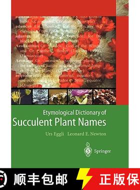 【3-4周达】Etymological Dictionary of Succulent Plant Names [9783540004899]