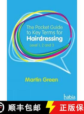 【3-4周达】Pocket Guide to Key Terms for Hairdressing: Level 1, 2 and 3 [9781408060414]