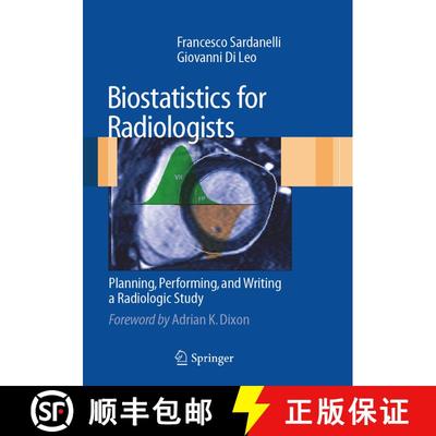 【3-4周达】Biostatistics for Radiologists : Planning, Performing, and Writing a Radiologic Study [9788847011328]