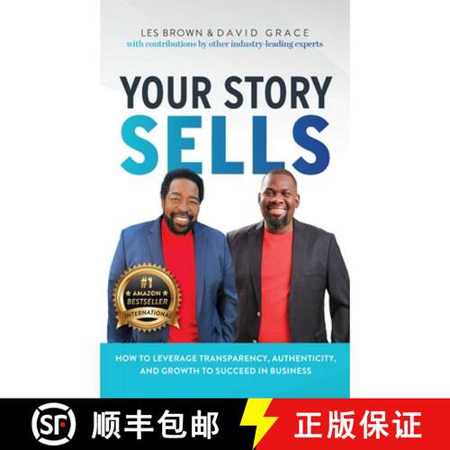【3-4周达】精装 Your Story Sells: My Identity, My Destiny [9781956837155]